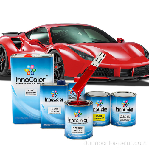 Buona adesione auto reninsh 1k metallic basecoat